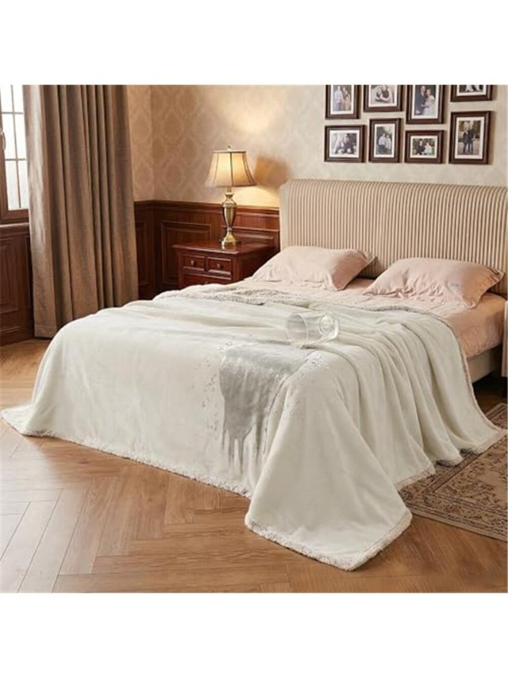 Waterproof Sherpa Pet Blanket Reversible Dog Couch Bed Furniture Protector Throw